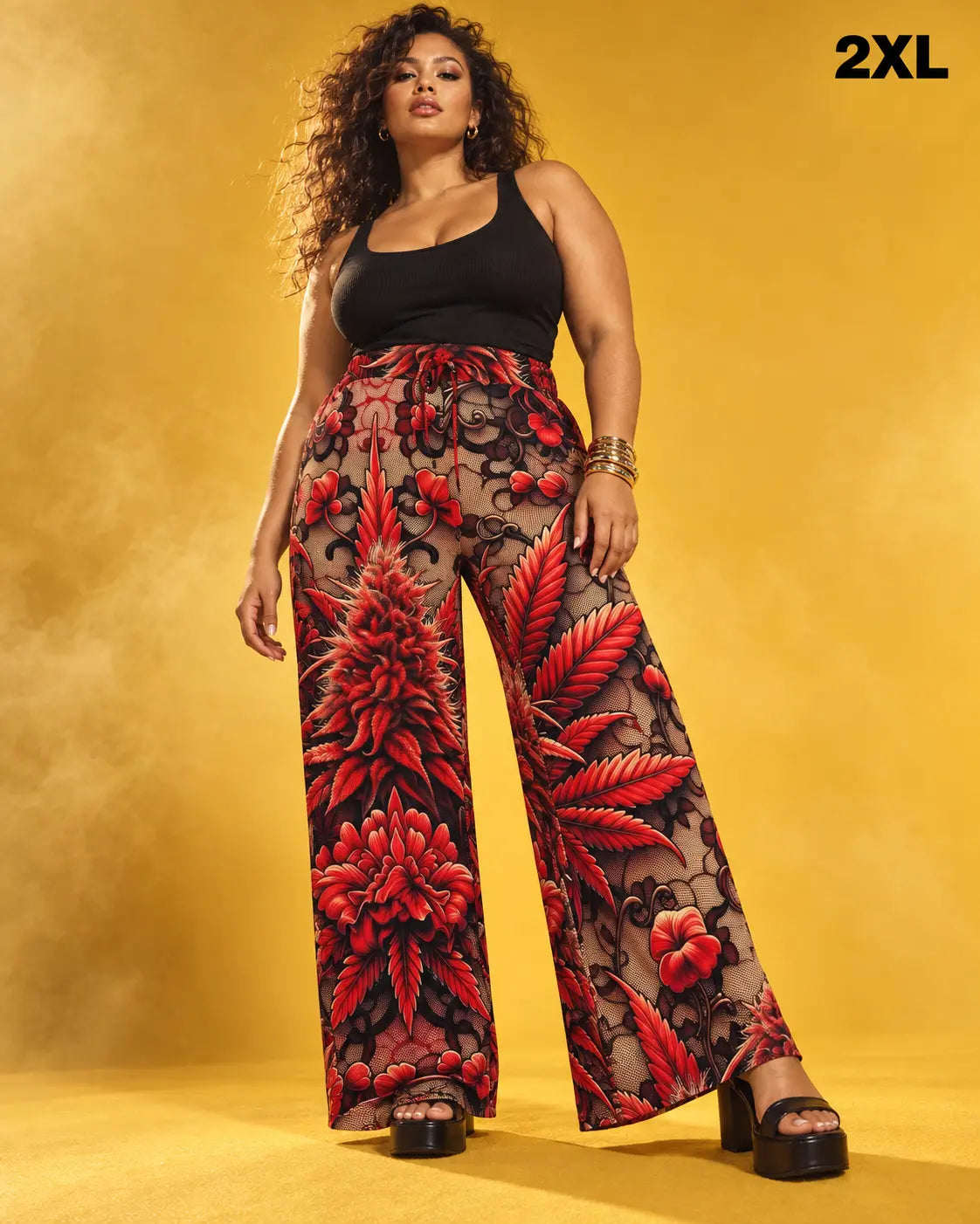 Buds & Lace Lounge Pants Artsadd