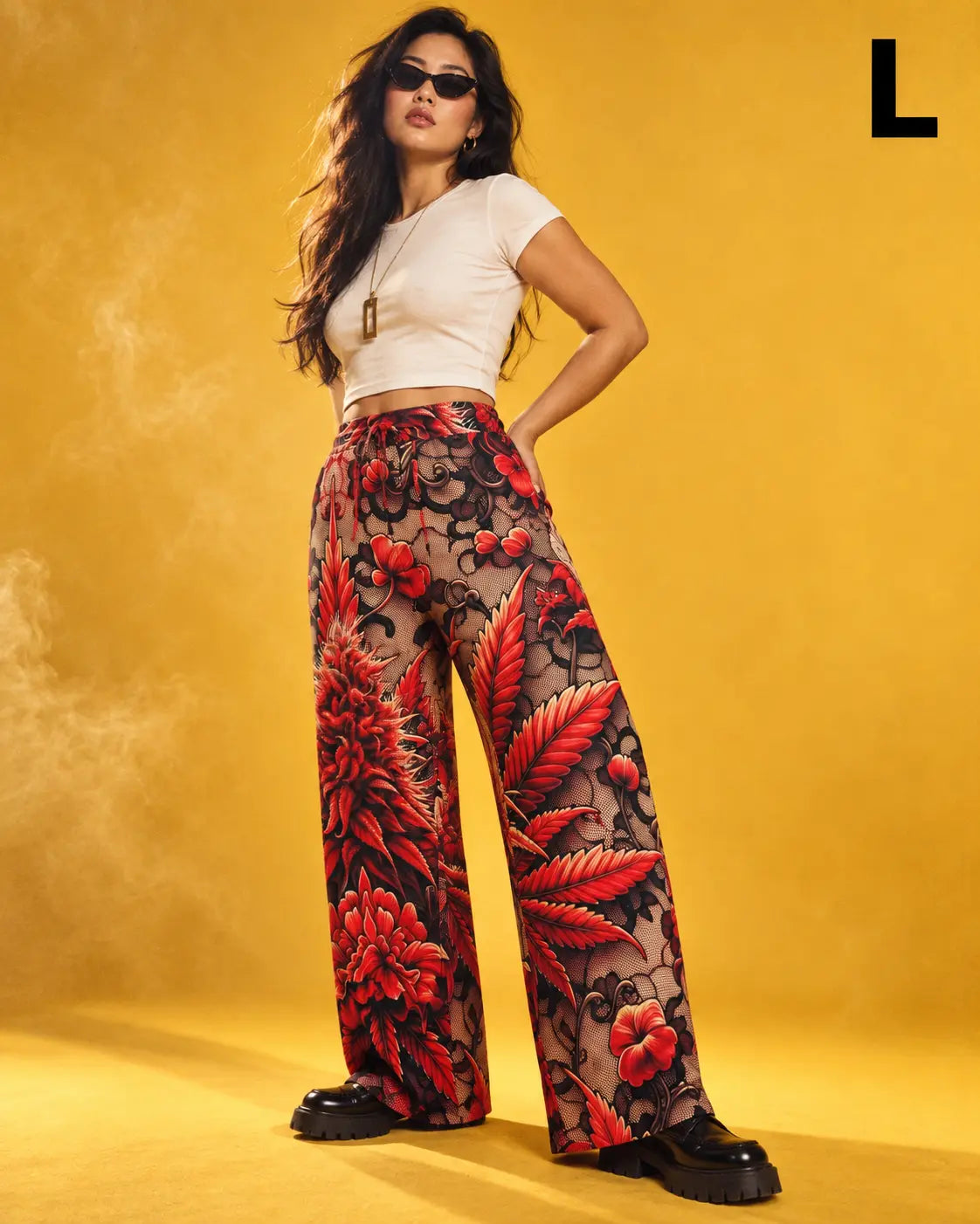 Buds & Lace Lounge Pants Artsadd