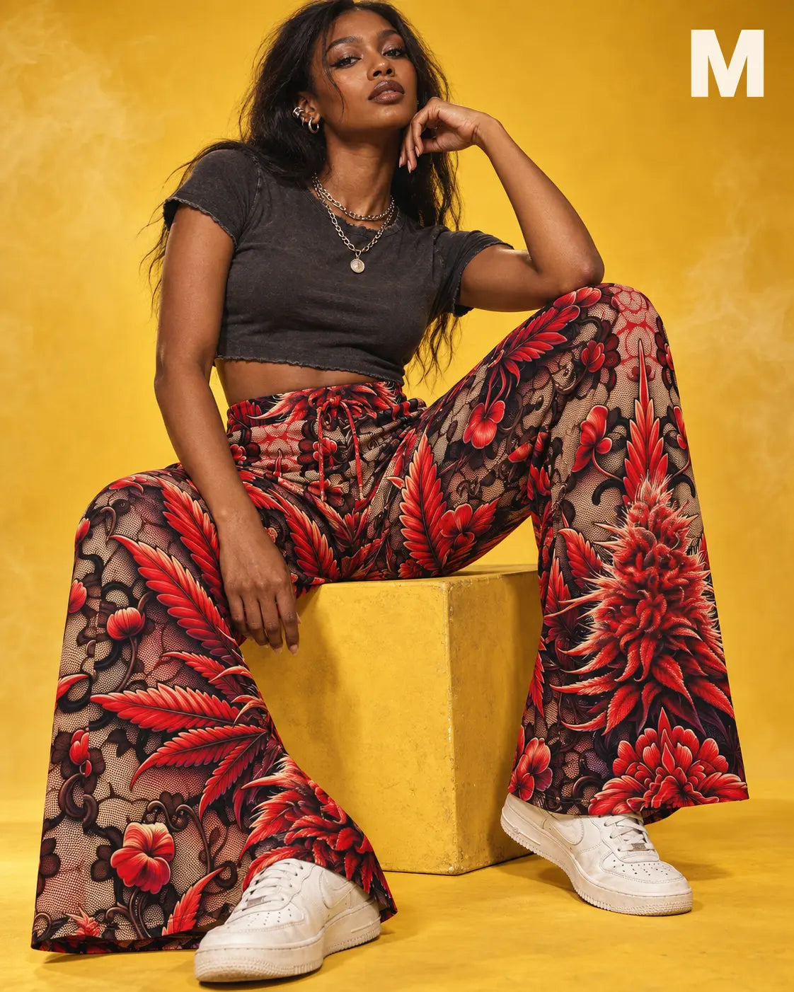 Buds & Lace Lounge Pants Artsadd