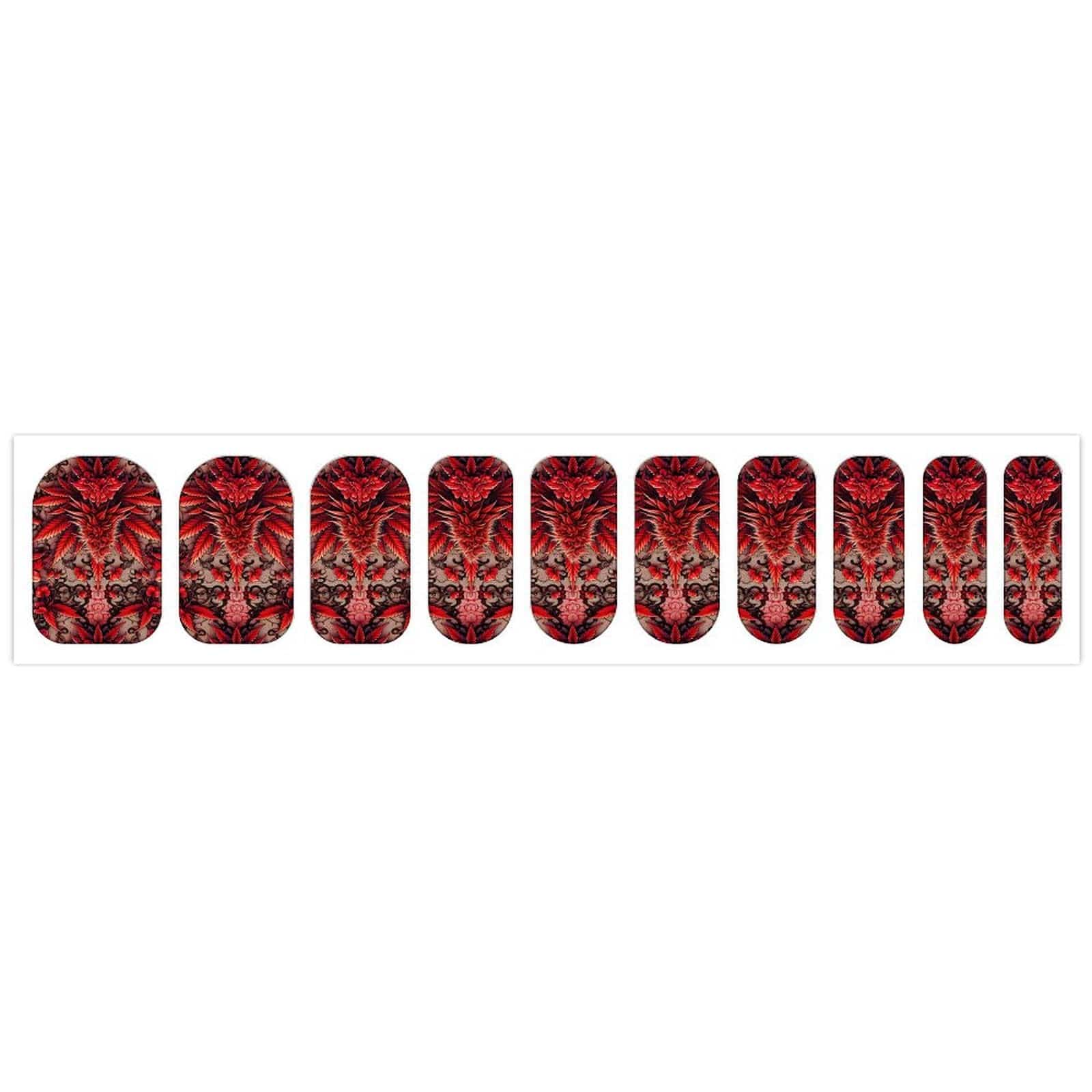 Buds & Lace Nail stickers White One size