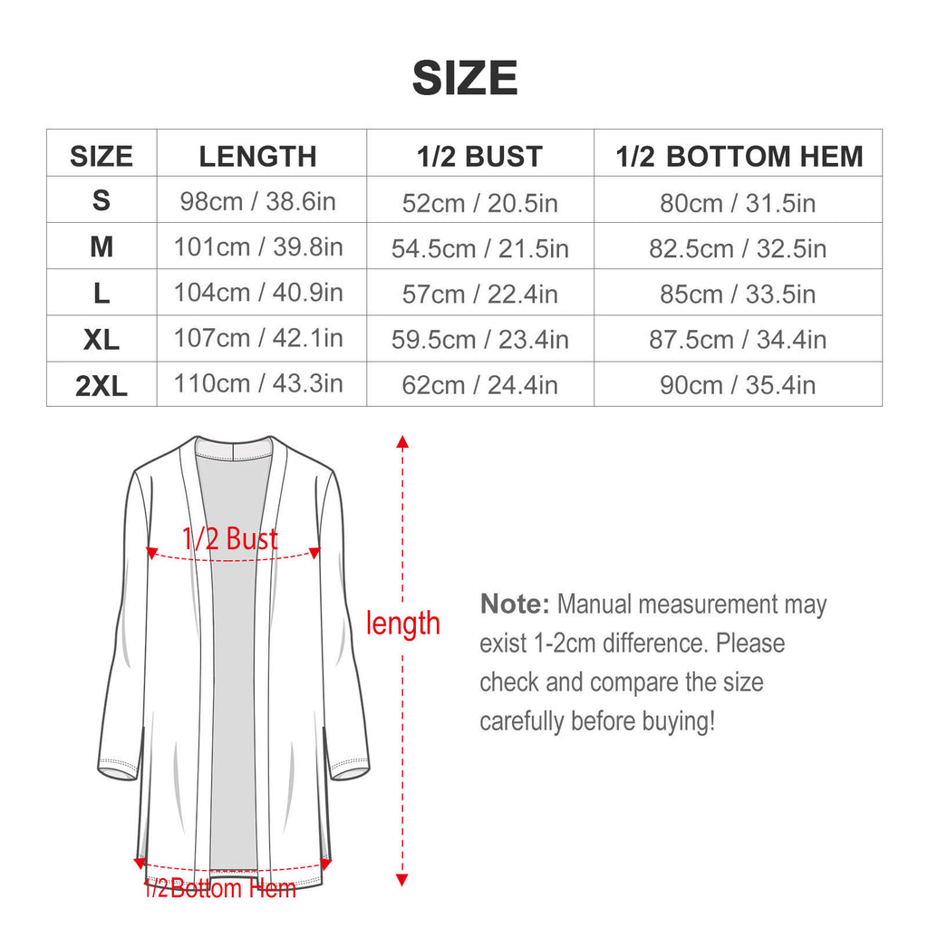 Electric Lettuce Mid-Length Cardi