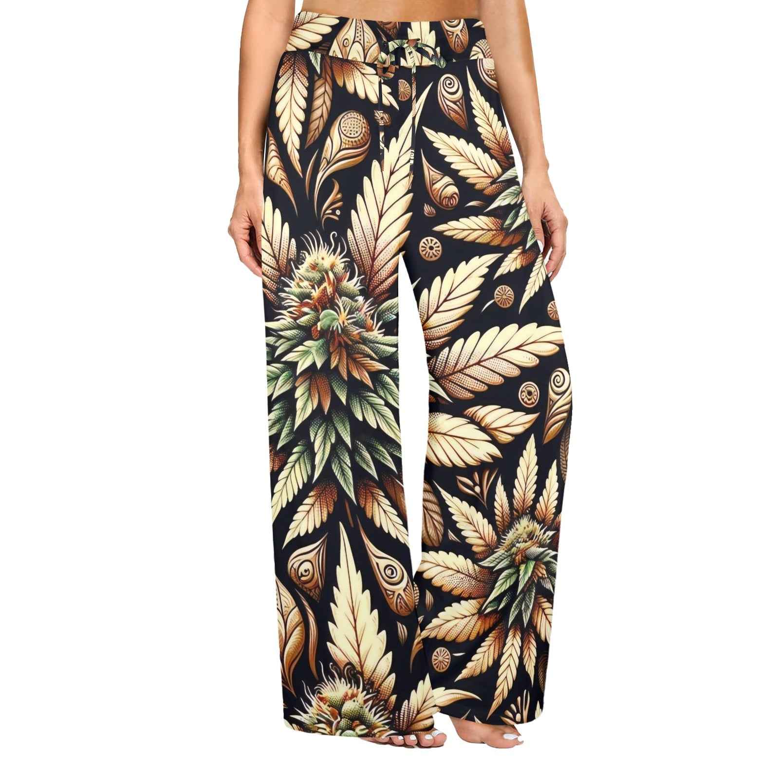 Batik Buds Wide Leg Lounge Pants