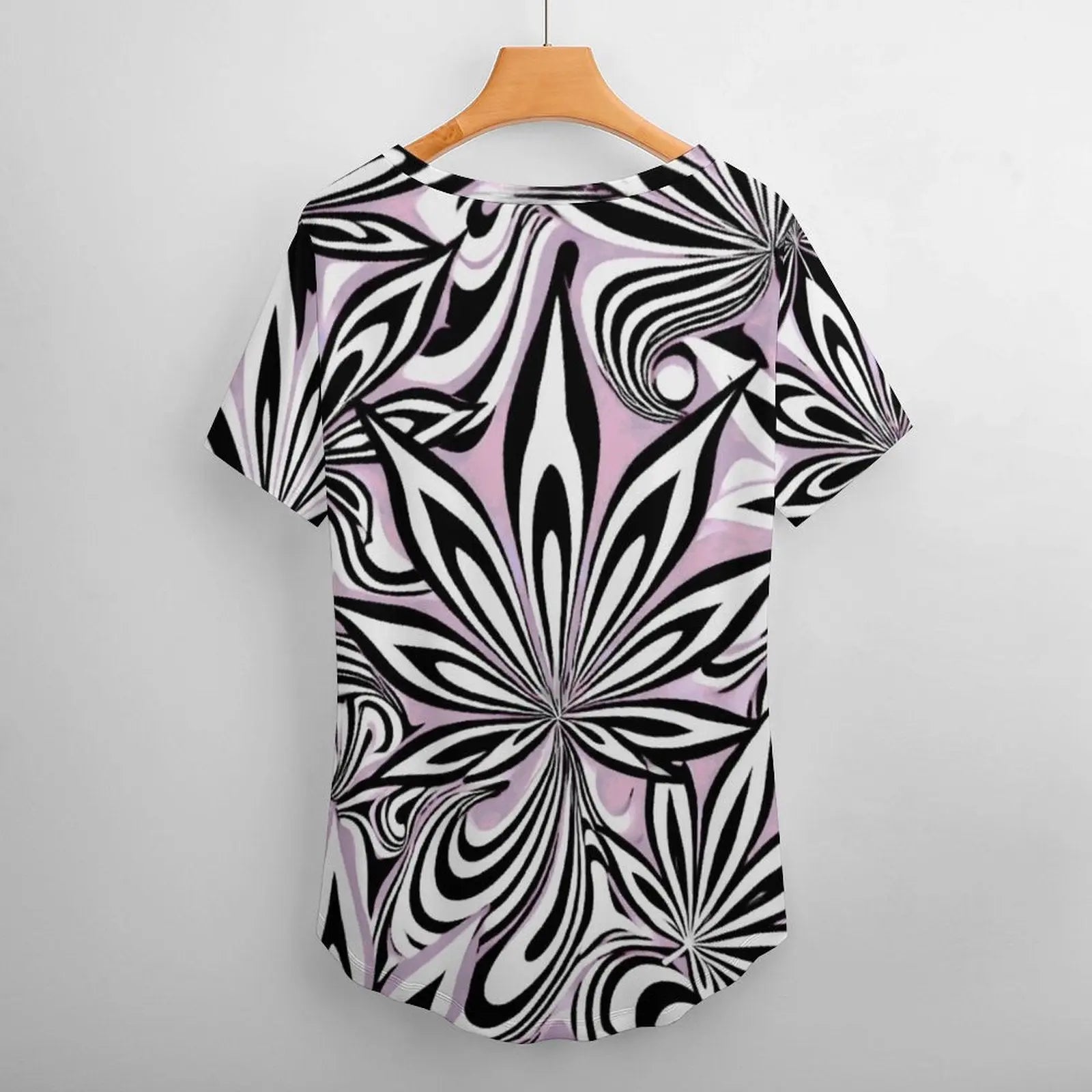 Putcci V neck T women's T shirt