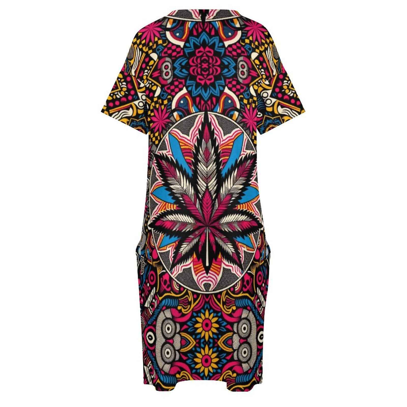 Batik Pocket Dress