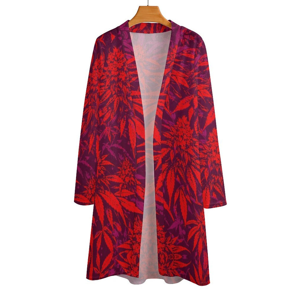 Electric Lettuce Mid-Length Cardi