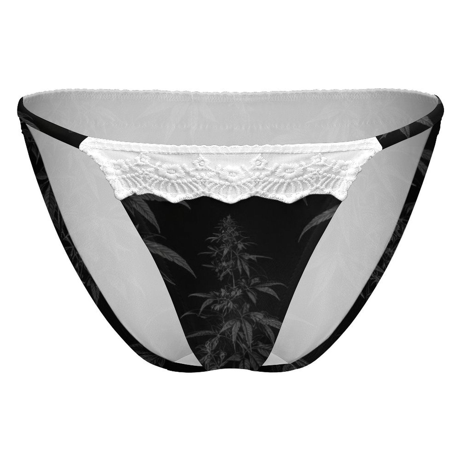 Black Widow Lace Trim undies