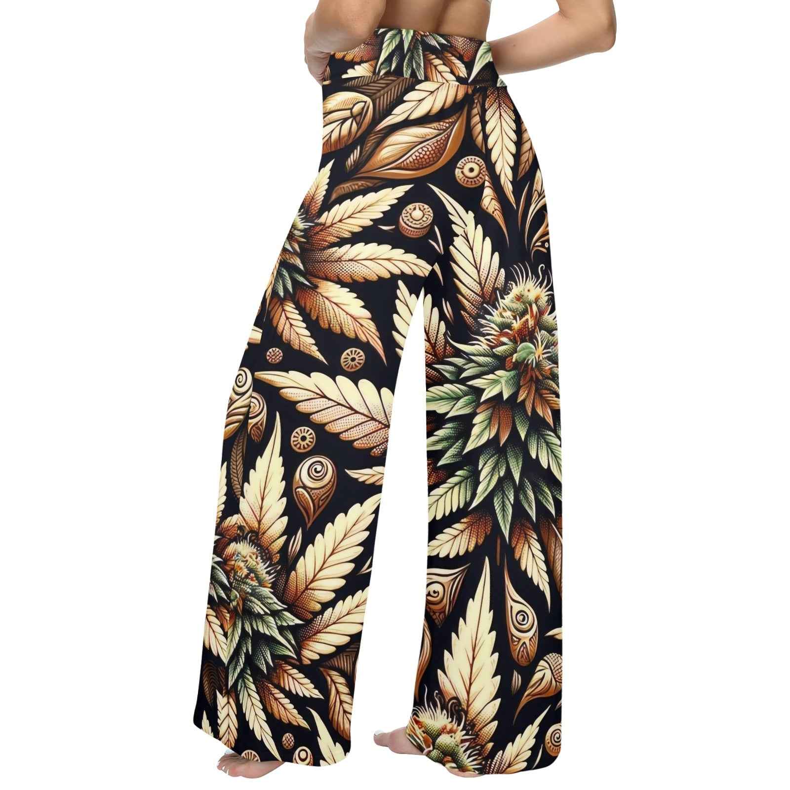 Batik Buds Wide Leg Lounge Pants