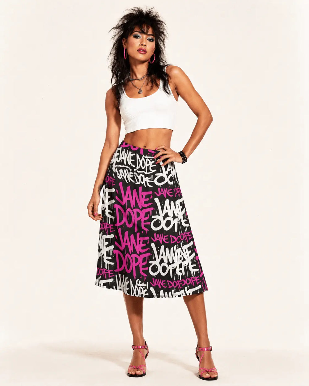 DANK! Bodycon Midi Skirt