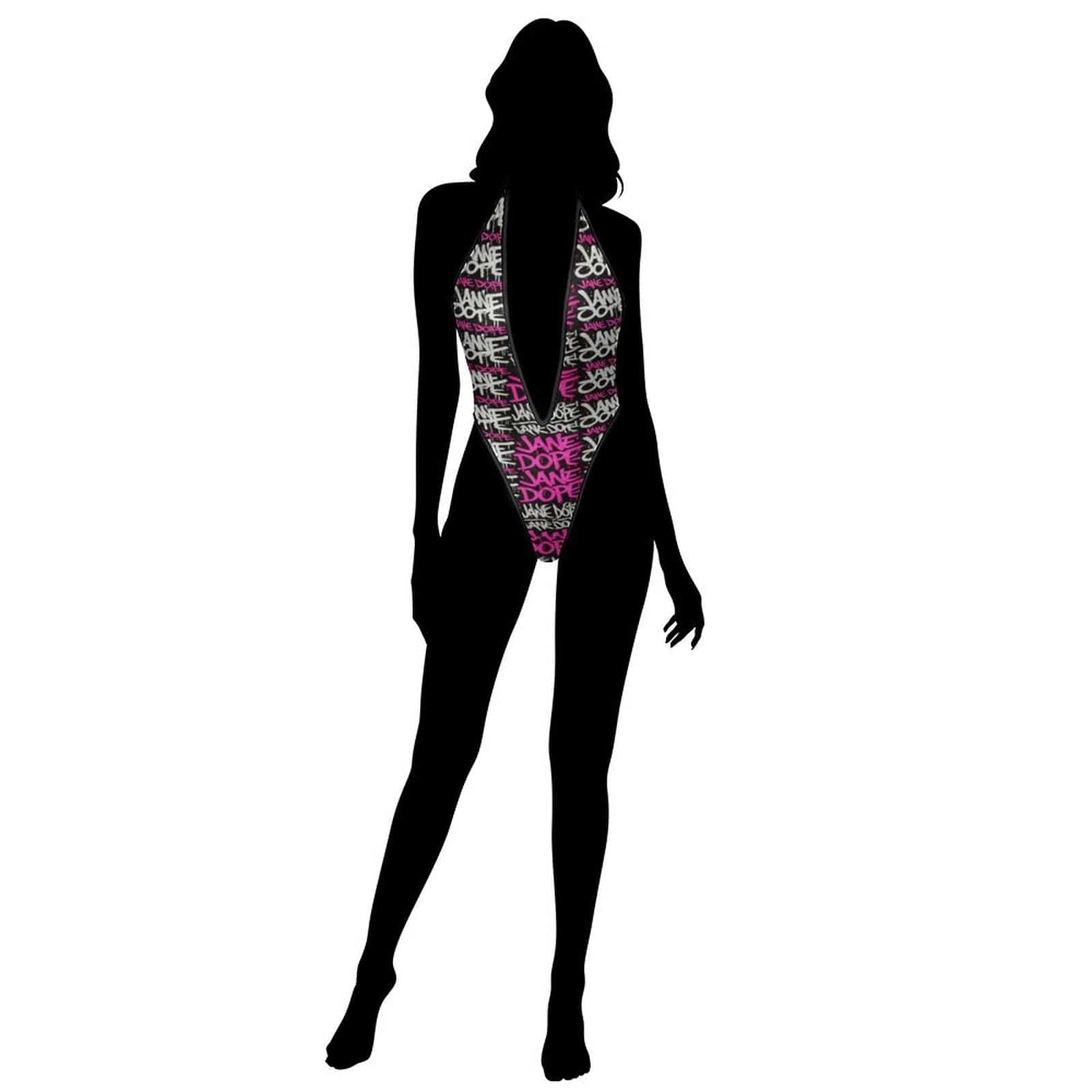 Dank! Sexy AF Deep-V Thong WHOLESALE lingerie
