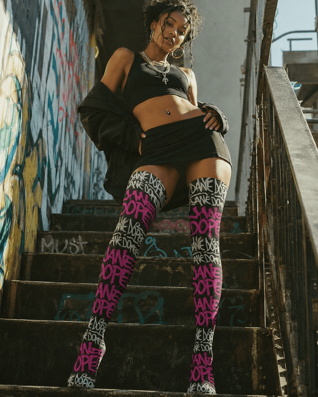 DANK! Thigh High stockings Artsadd