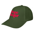 DOPE DEALER cap in army green colourway, front view