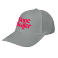 DOPE DEALER cap in grey colourway, front view