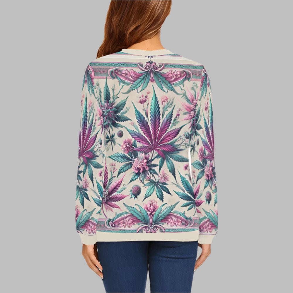 Roller Queen Crewneck Crewneck Sweatshirt for Women (H18)