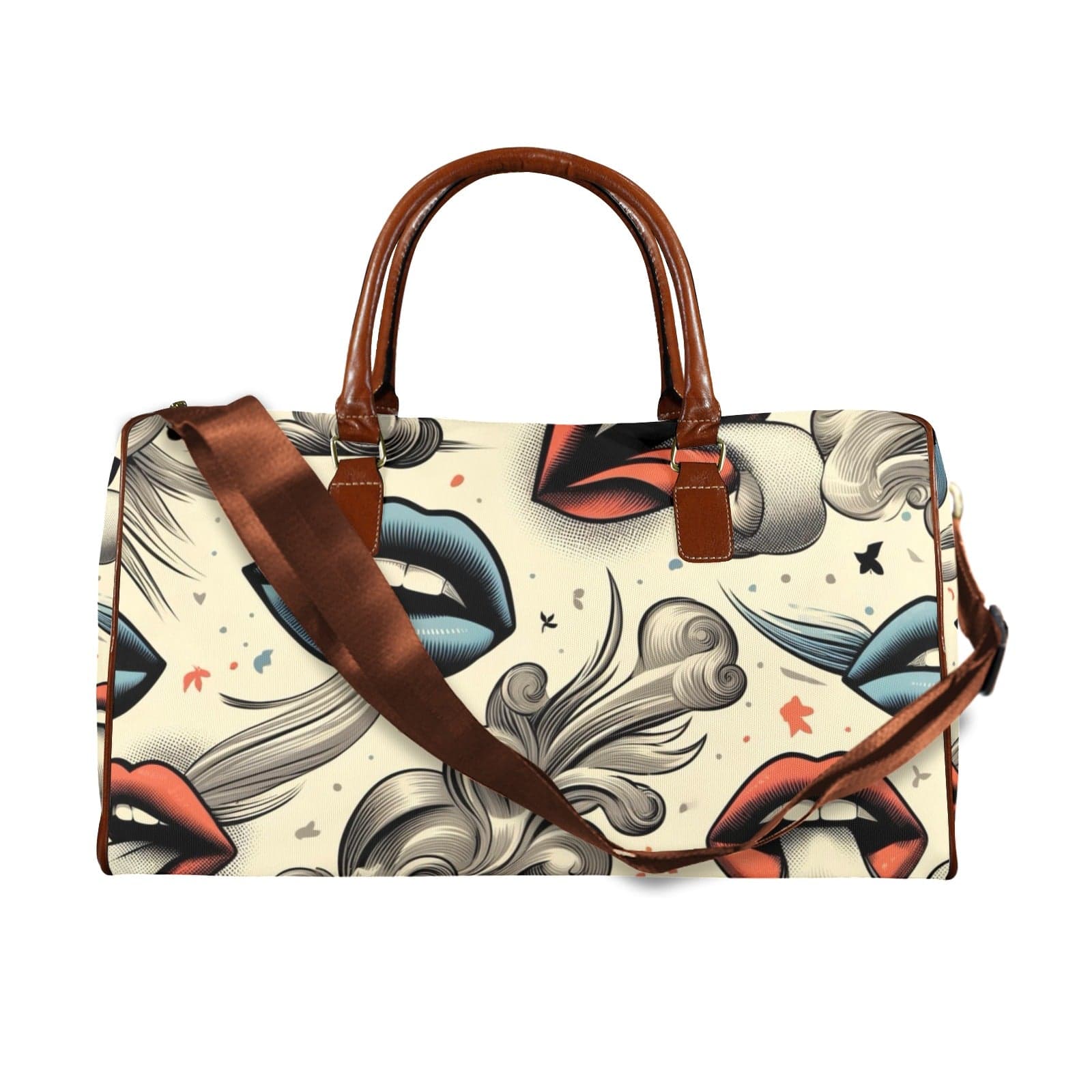 BOUJIE XL LUX BAG Large Capacity Travel Bag-L-Brown (1737)