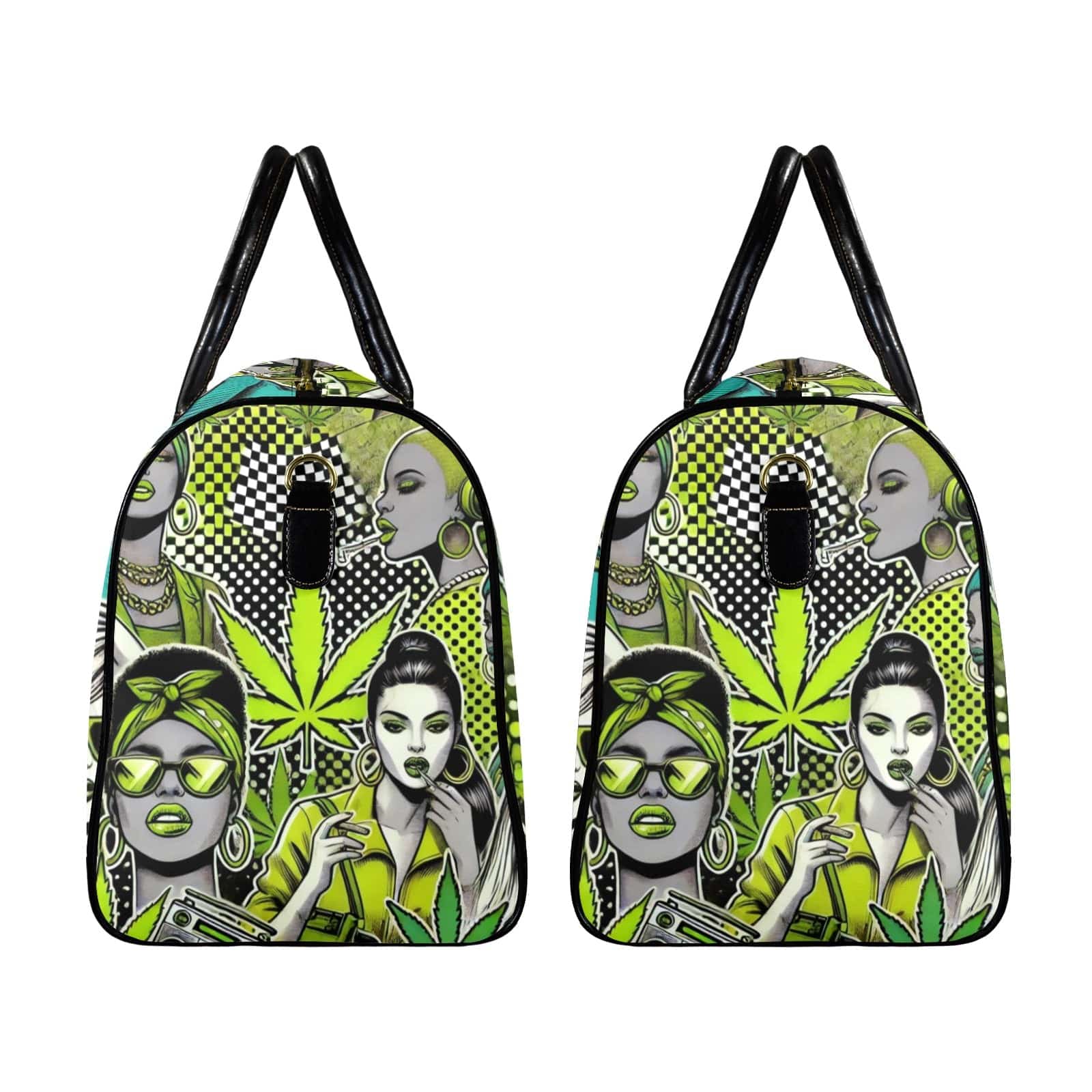 Bad B LUX XL Bag Leather Travel Bag-Large (Short Patch) (1735)