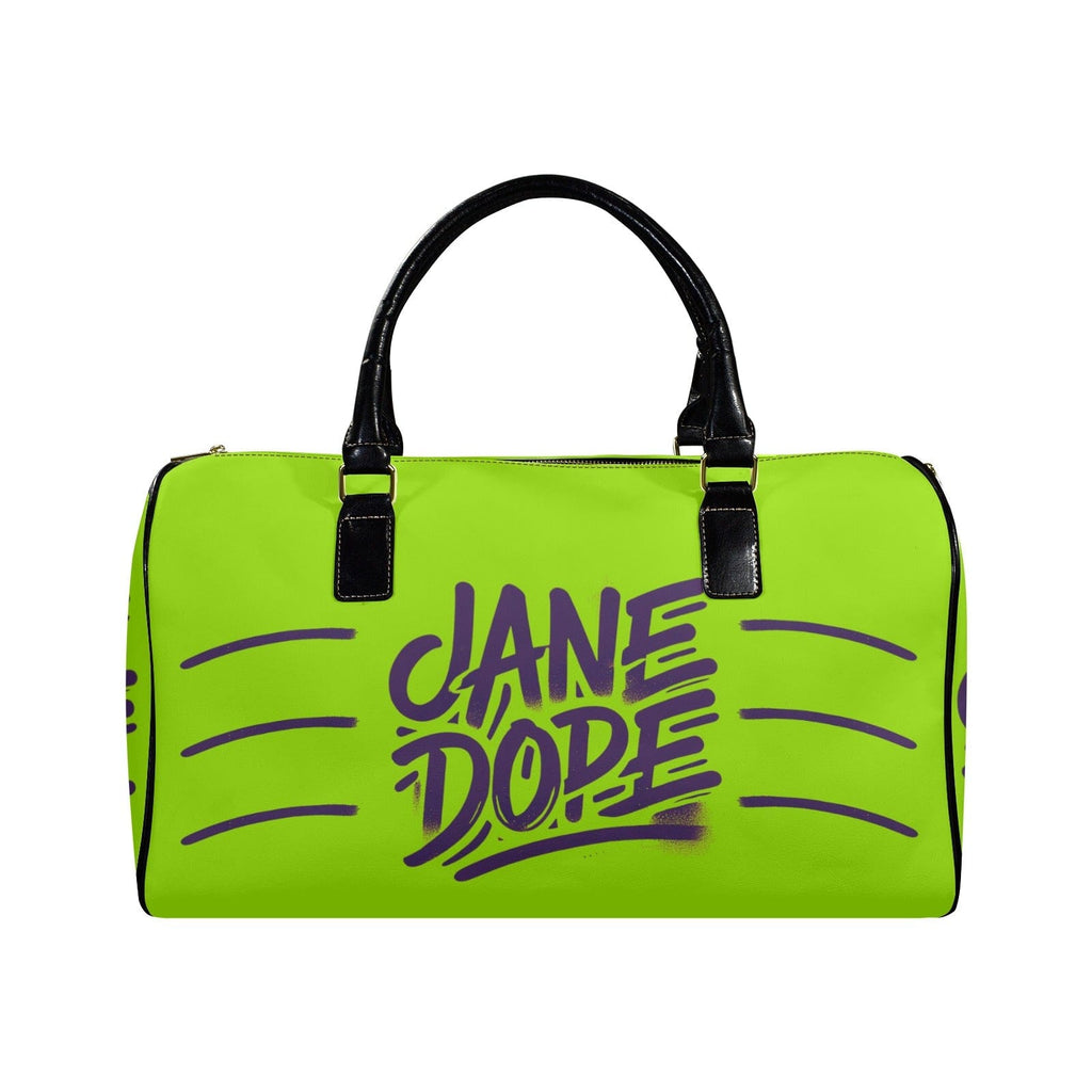 e-joyer Leather Travel Bag-Small (Short Patch) (1735) One Size BRAT DOPE BAG