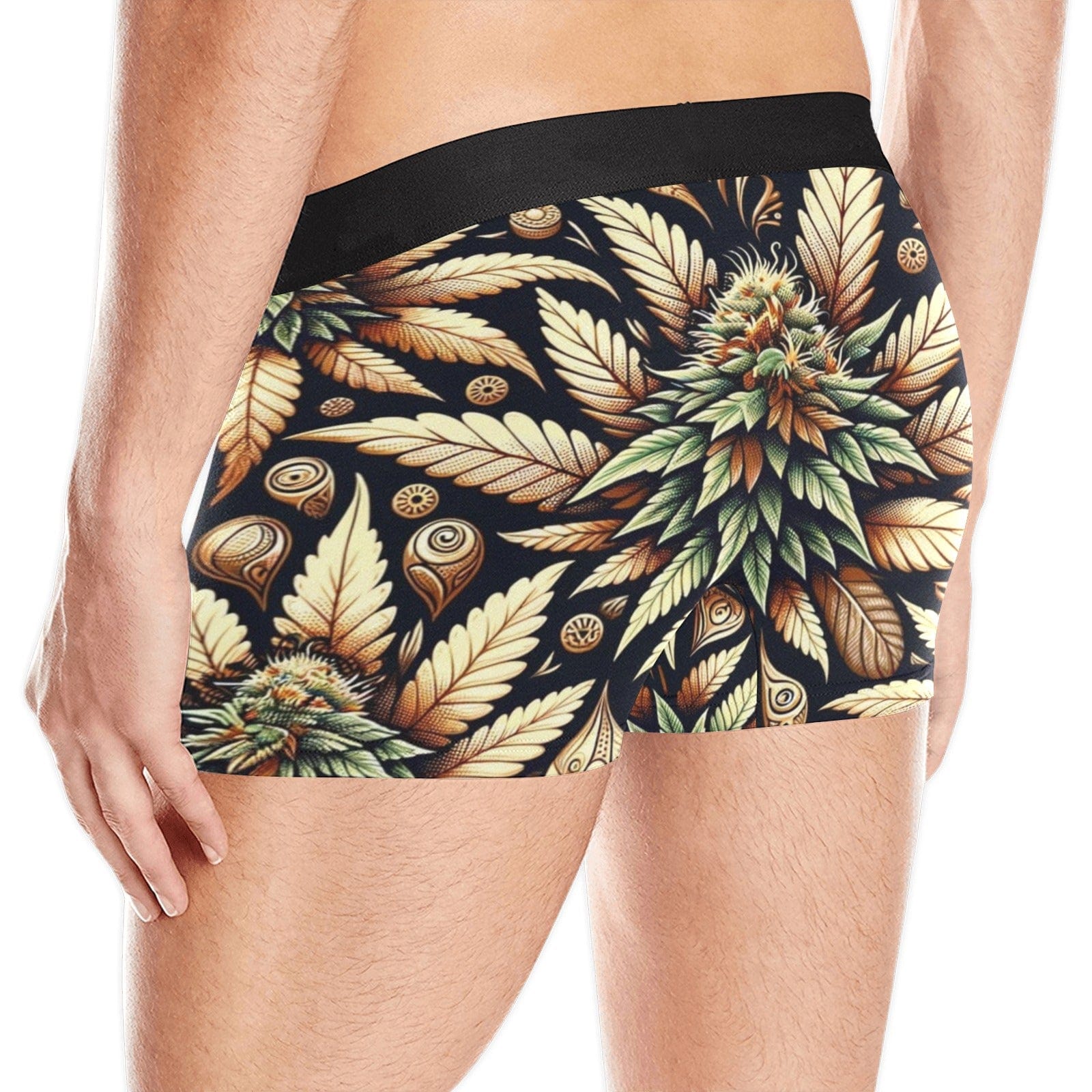 Buds Boxers Men's Briefs-Custom Waistband (Merged Design)
