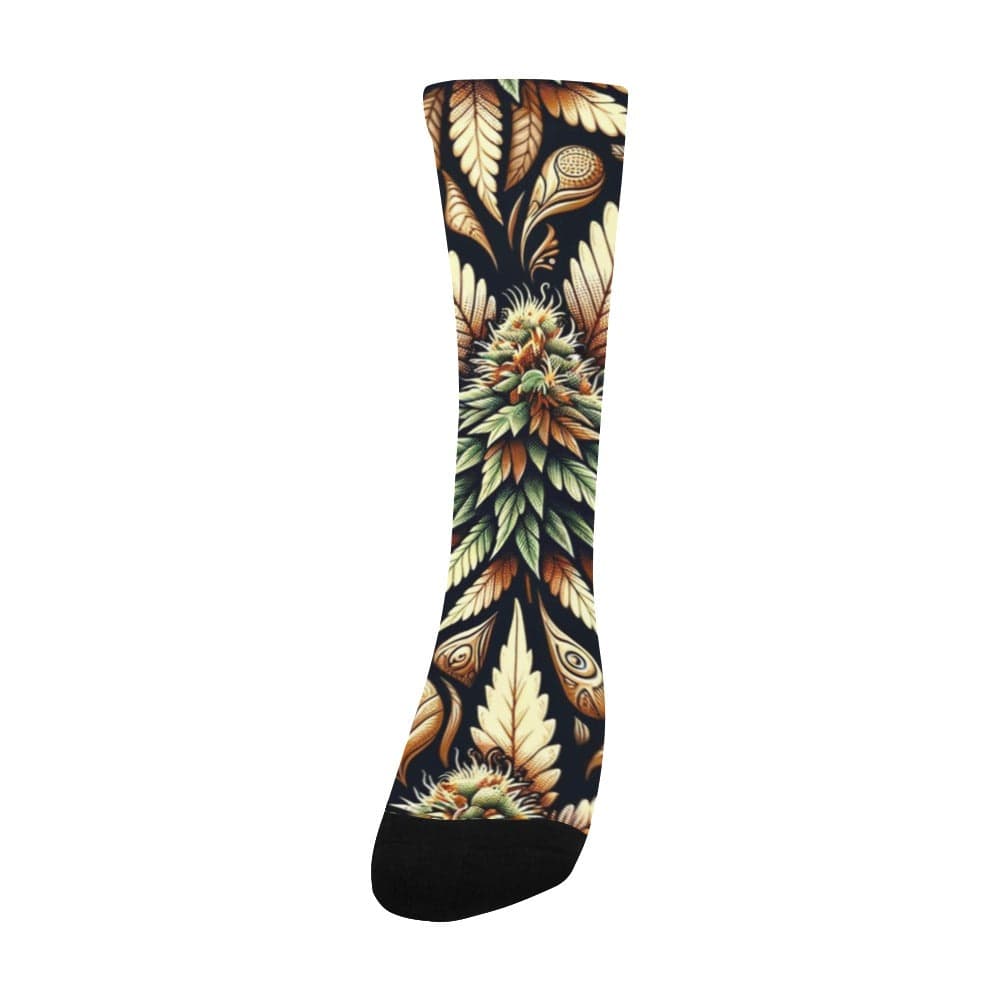 Batik Buds Men's Socks Men's Custom Socks