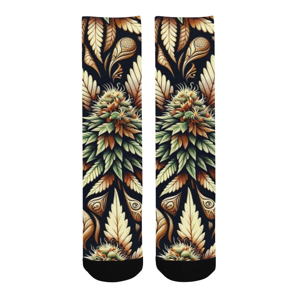 Batik Buds Men's Socks Men's Custom Socks