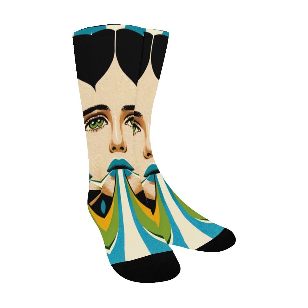 SHALOM CHIC Mens Socks Men's Custom Socks
