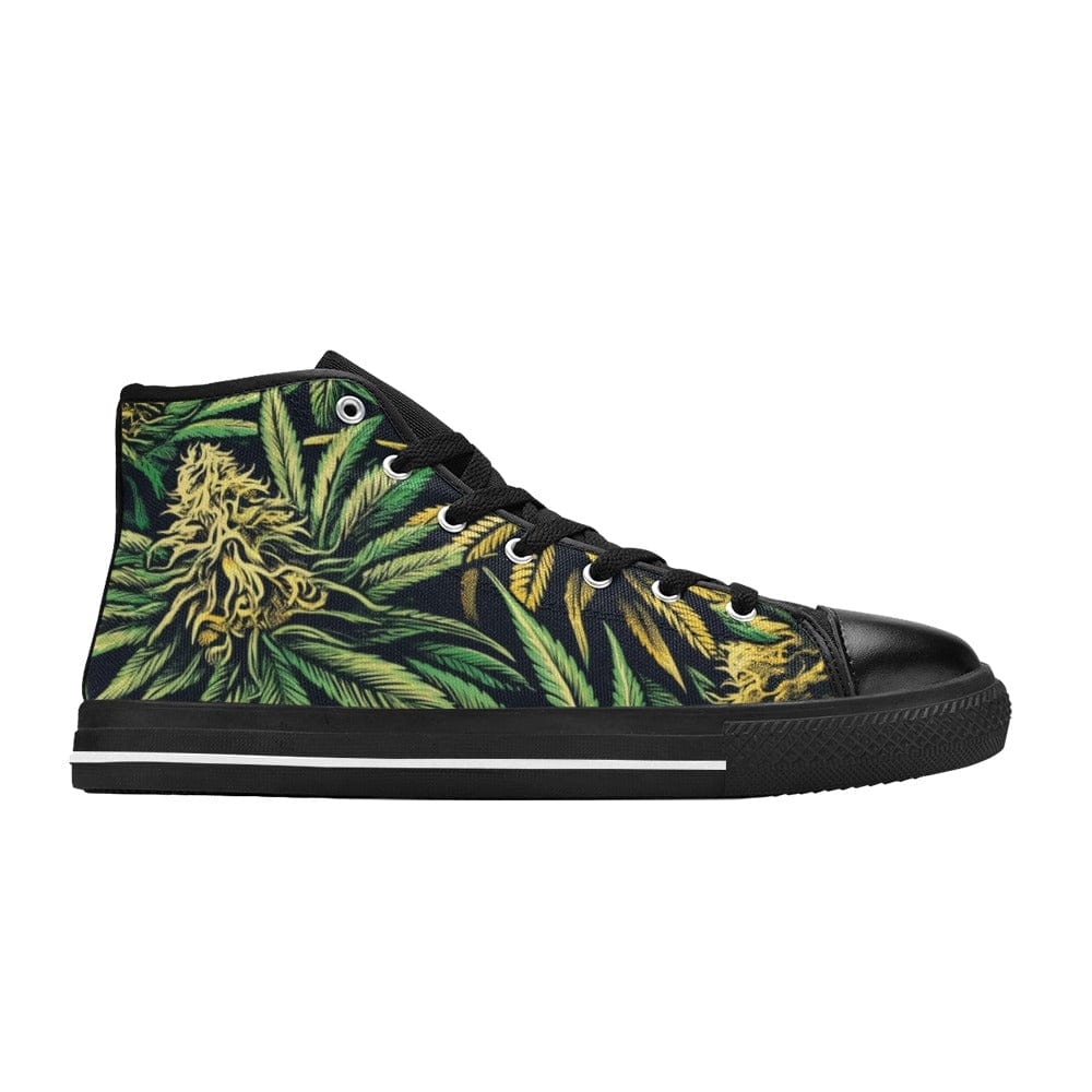 Mens Big Buds High Tops Men's High Top Canvas Shoes (017)