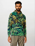 Big Buds Men’s Hoodie Men's Long Sleeve Fleece Hoodie (H55)