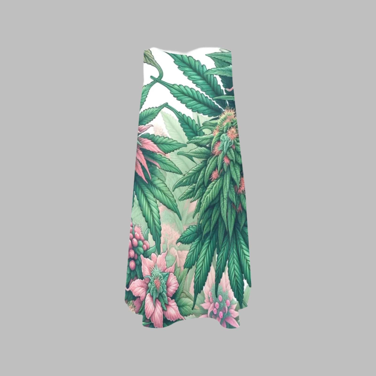 Pink Haze A-Line Pocket Dress Sleeveless A-Line Pocket Dress (D57)