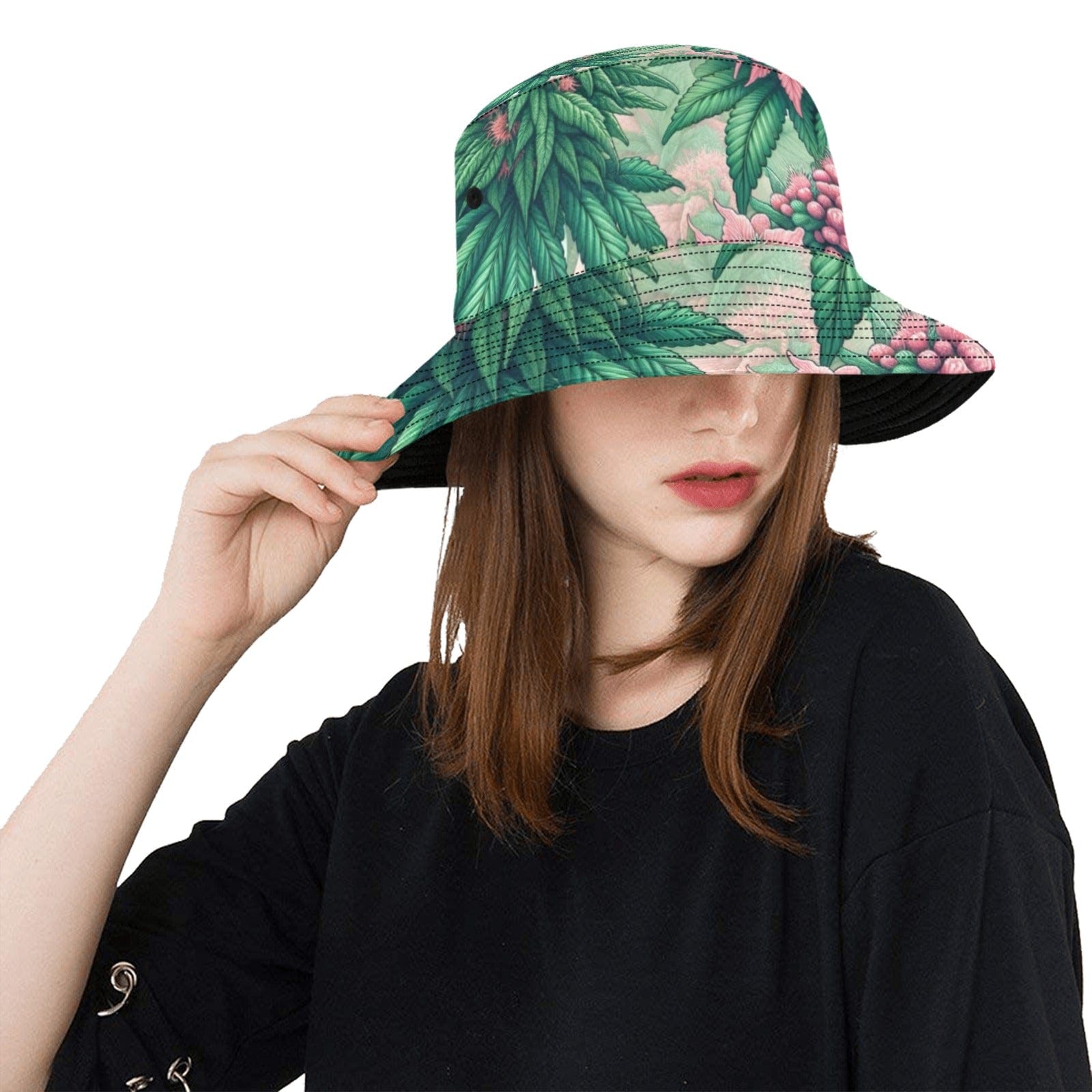 Pink Haze Bucket Hat Summer Bucket Hat