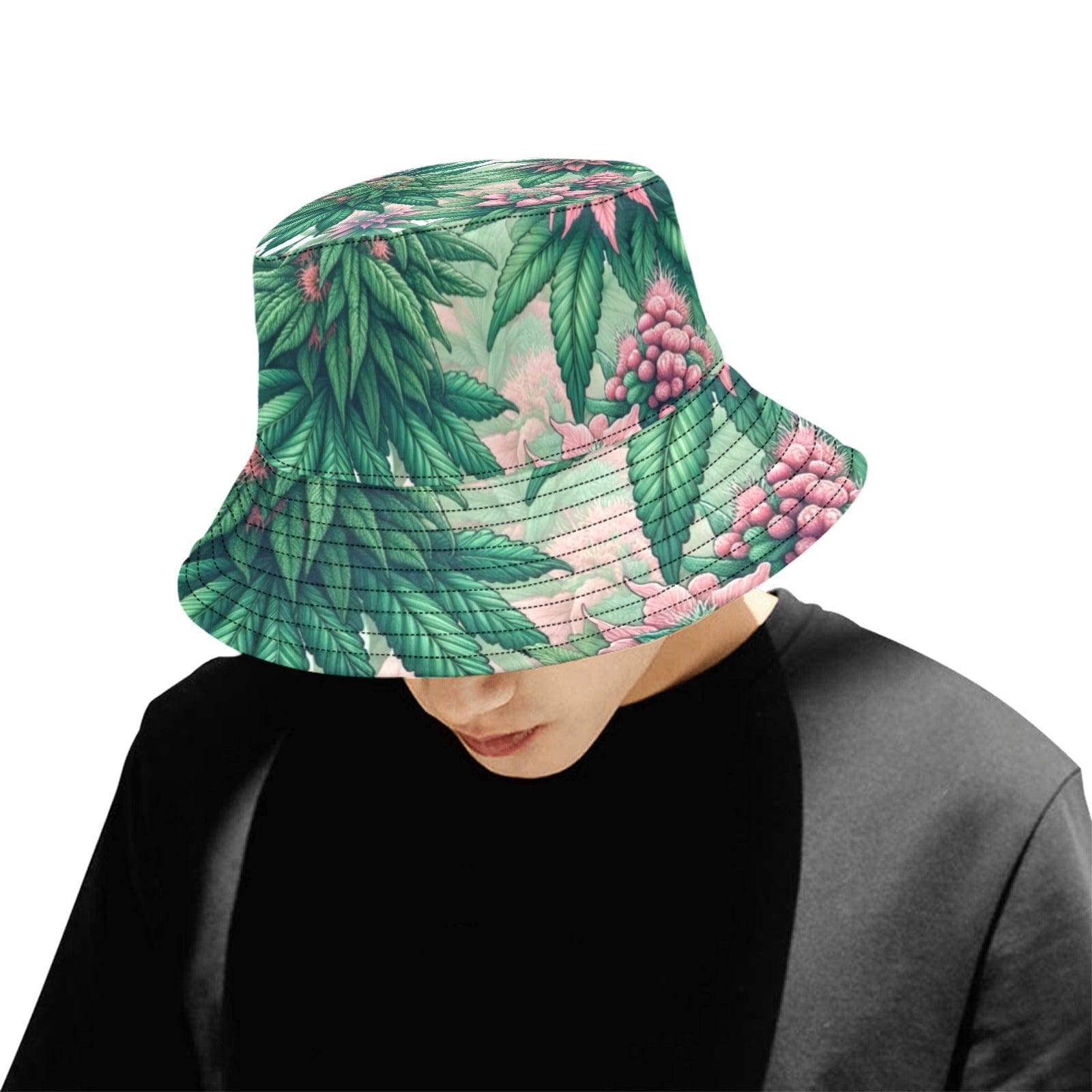 Pink Haze Bucket Hat Summer Bucket Hat