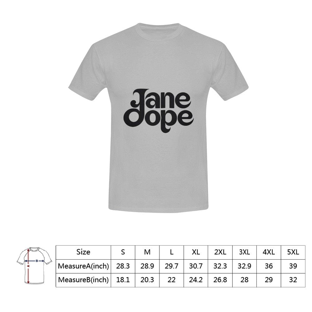 Men's Jane Dope T Shirt Sunny Men's T-shirt (One Side) (T02)