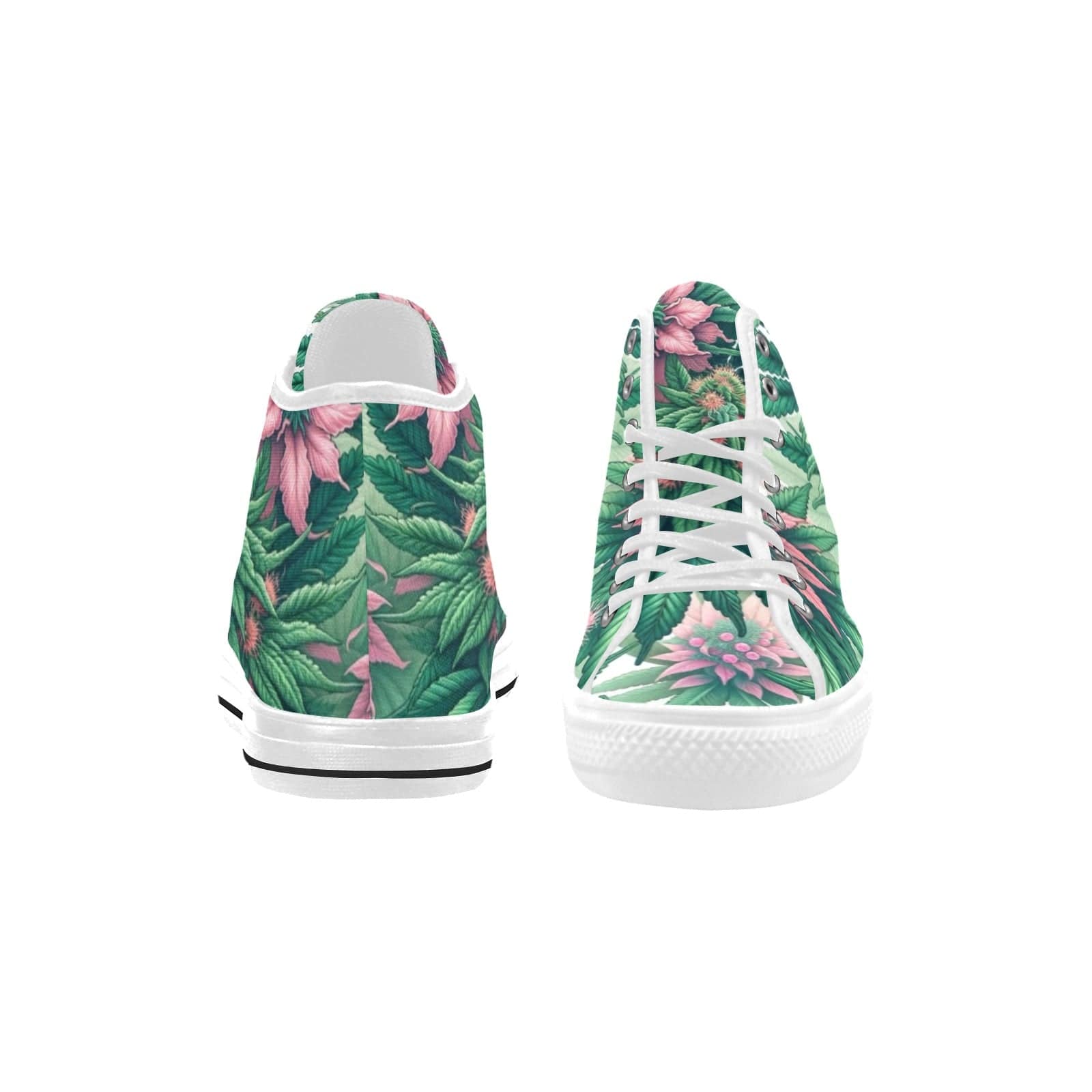 Pink Haze High Top Sneakers Vancouver H Women's Canvas Shoes (1013-1)