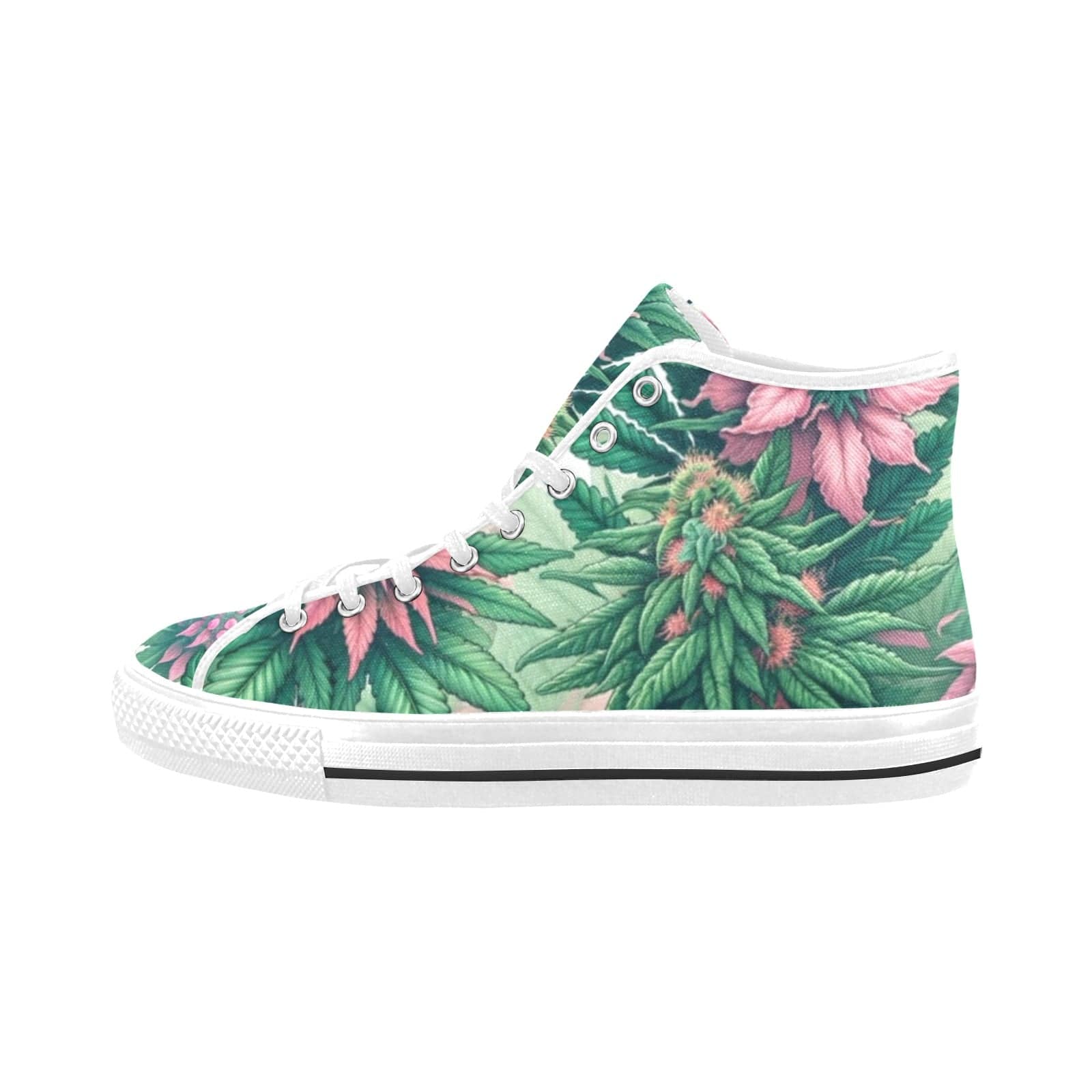 Pink Haze High Top Sneakers Vancouver H Women's Canvas Shoes (1013-1)