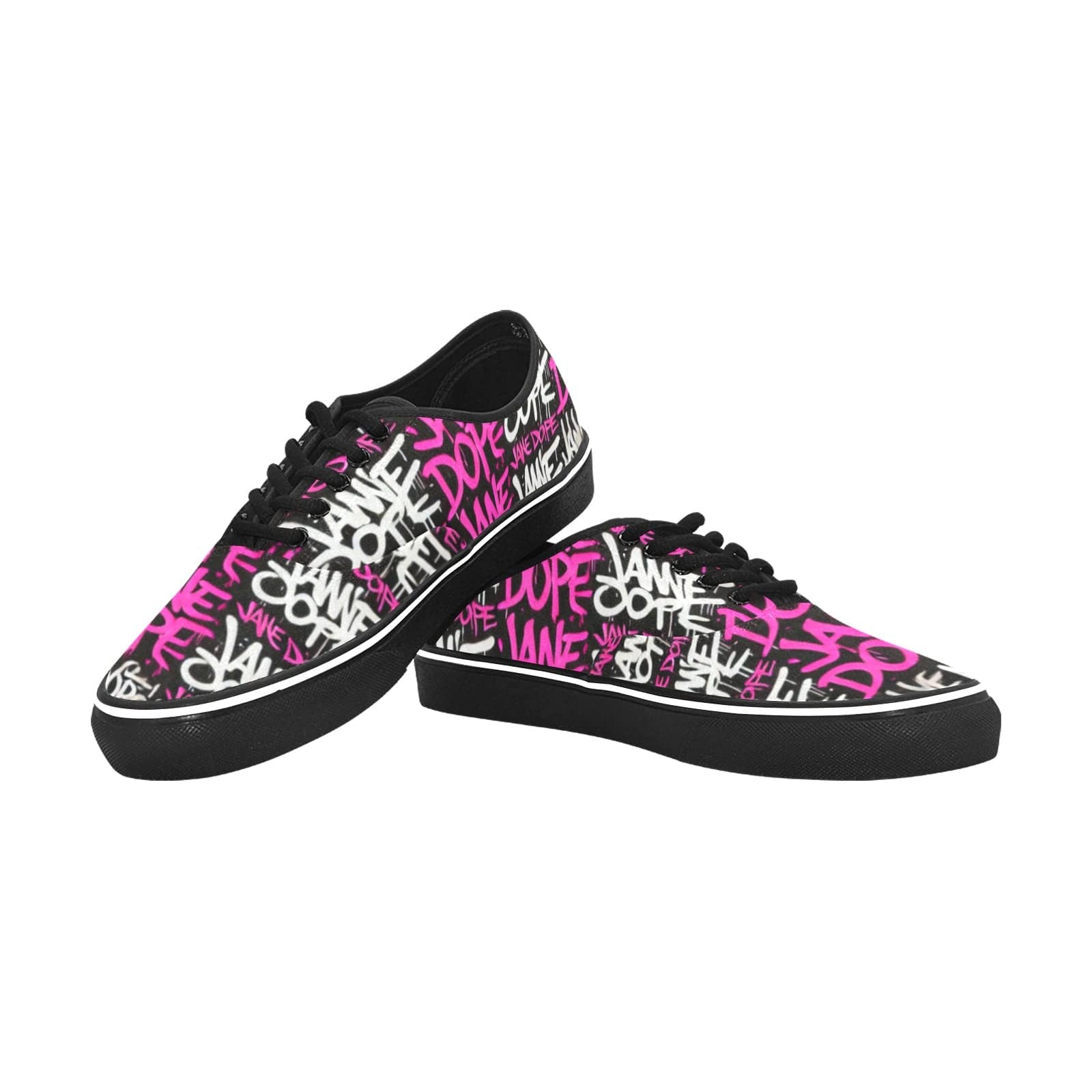 Dank! Sneaks Women's Canvas Low Top Shoes (E001-4)