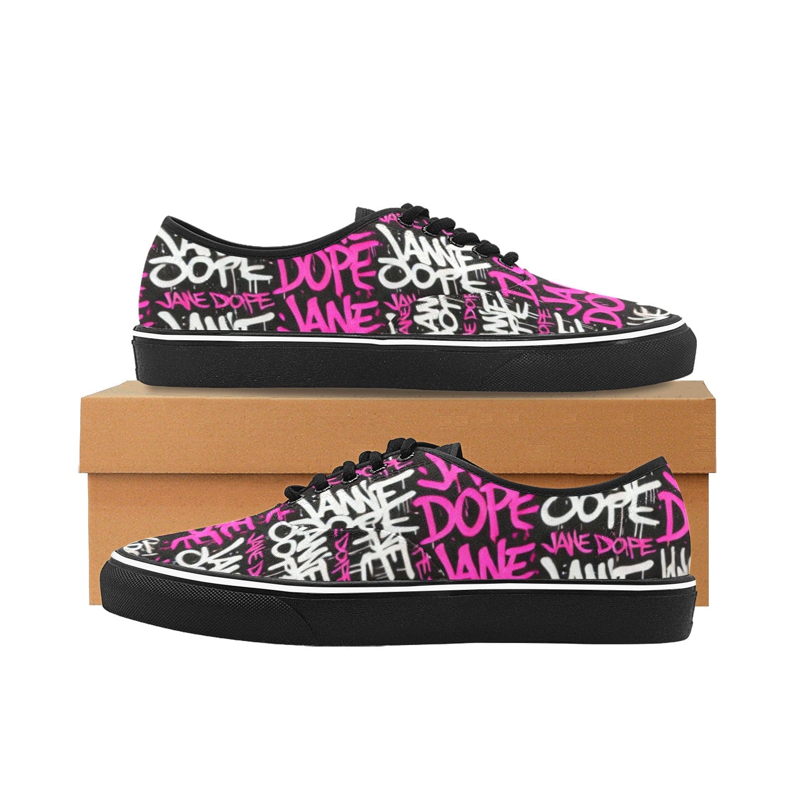 Dank! Sneaks Women's Canvas Low Top Shoes (E001-4)