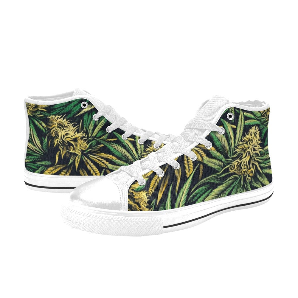 Big Buds Classic High Tops Women's High Top Canvas Shoes (017)
