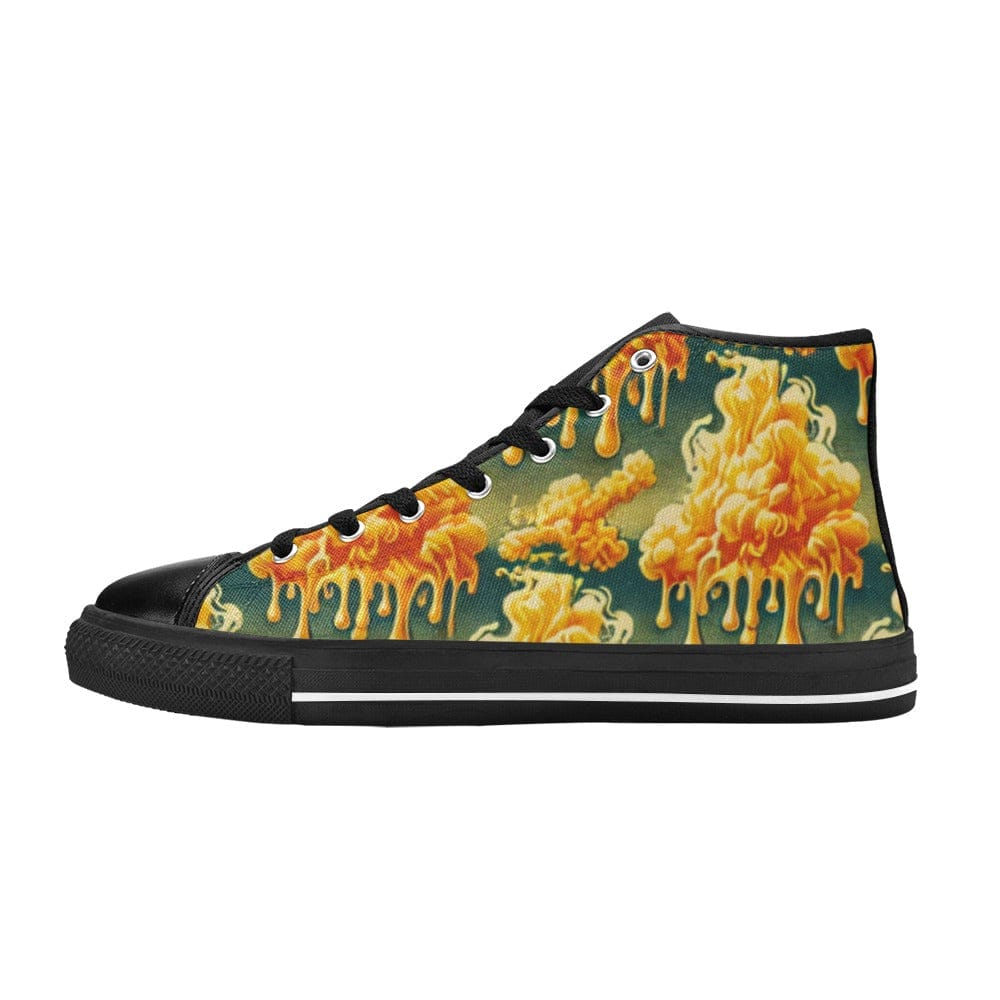 Full Melt High Top Sneakers Women's High Top Canvas Shoes (017)