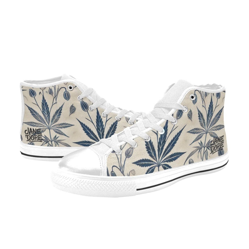 Soft Sativa High Tops Women's High Top Canvas Shoes (017)