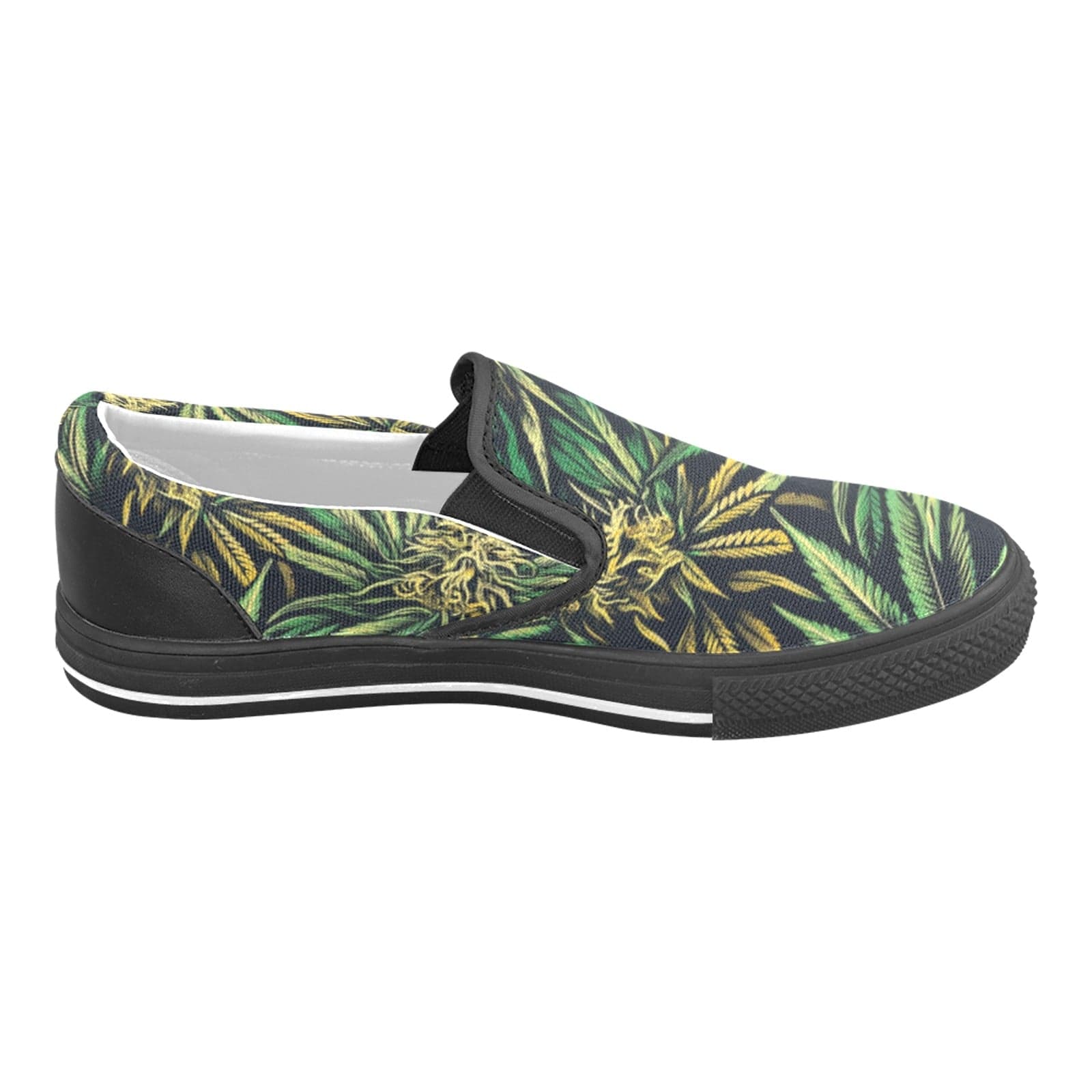 Big Buds Skate Slip Ons Women's Unusual Slip-on Canvas Shoes (019)
