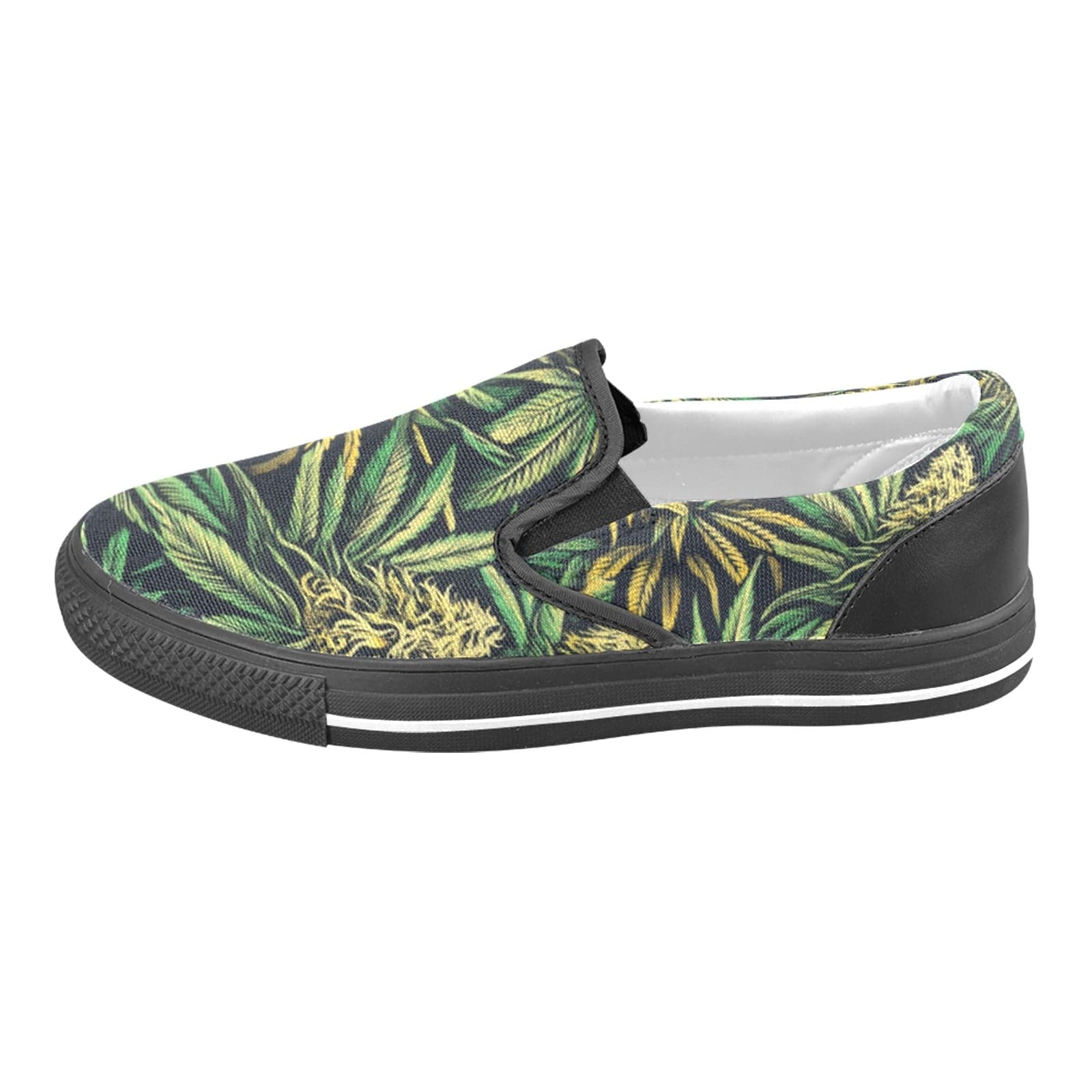 Big Buds Skate Slip Ons Women's Unusual Slip-on Canvas Shoes (019)