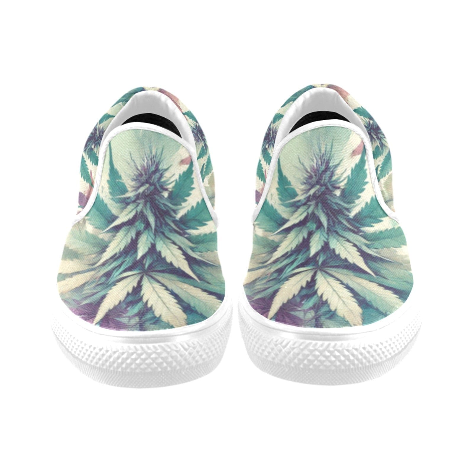 Cola Love Skater Slip Ons Women's Unusual Slip-on Canvas Shoes (019)