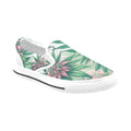 Pink Haze Skater Slip On Women's Unusual Slip-on Canvas Shoes (019)