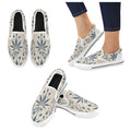 Soft Sativa Skater Slip Ons Women's Unusual Slip-on Canvas Shoes (019)