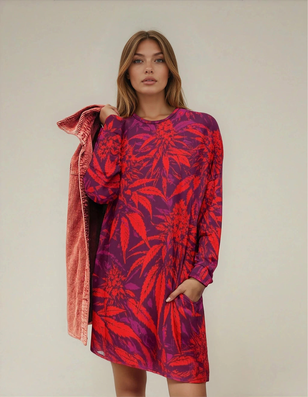 Electric Lettuce Long Sweatshirt