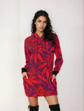 Electric Lettuce Hoodie Dress