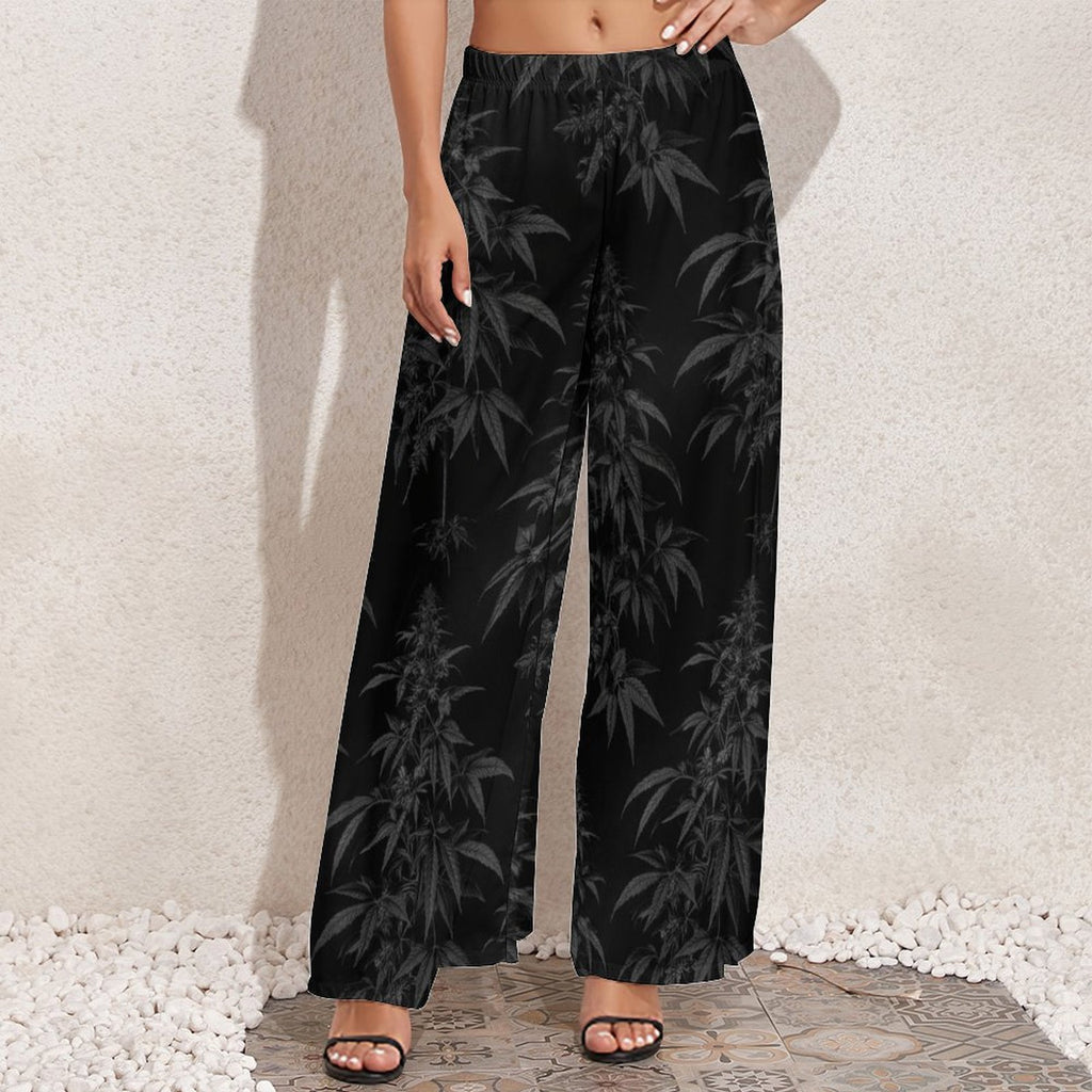 Black Widow Wide-Leg Pants