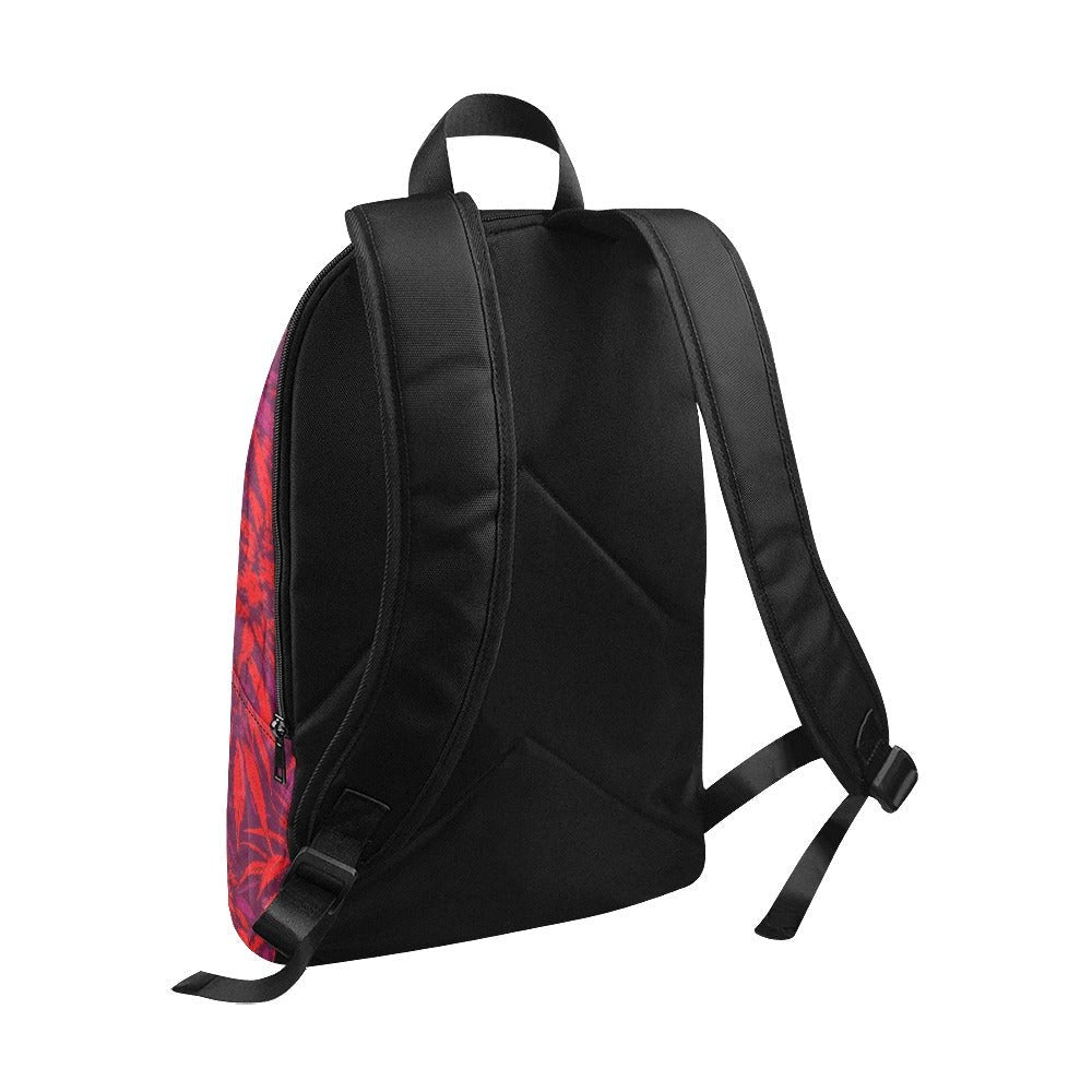 Electric Lettuce Backpack — open interior view