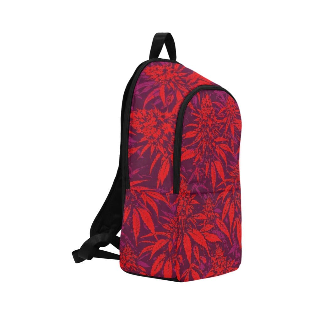 Electric Lettuce Backpack — zip and hardware detail close-up