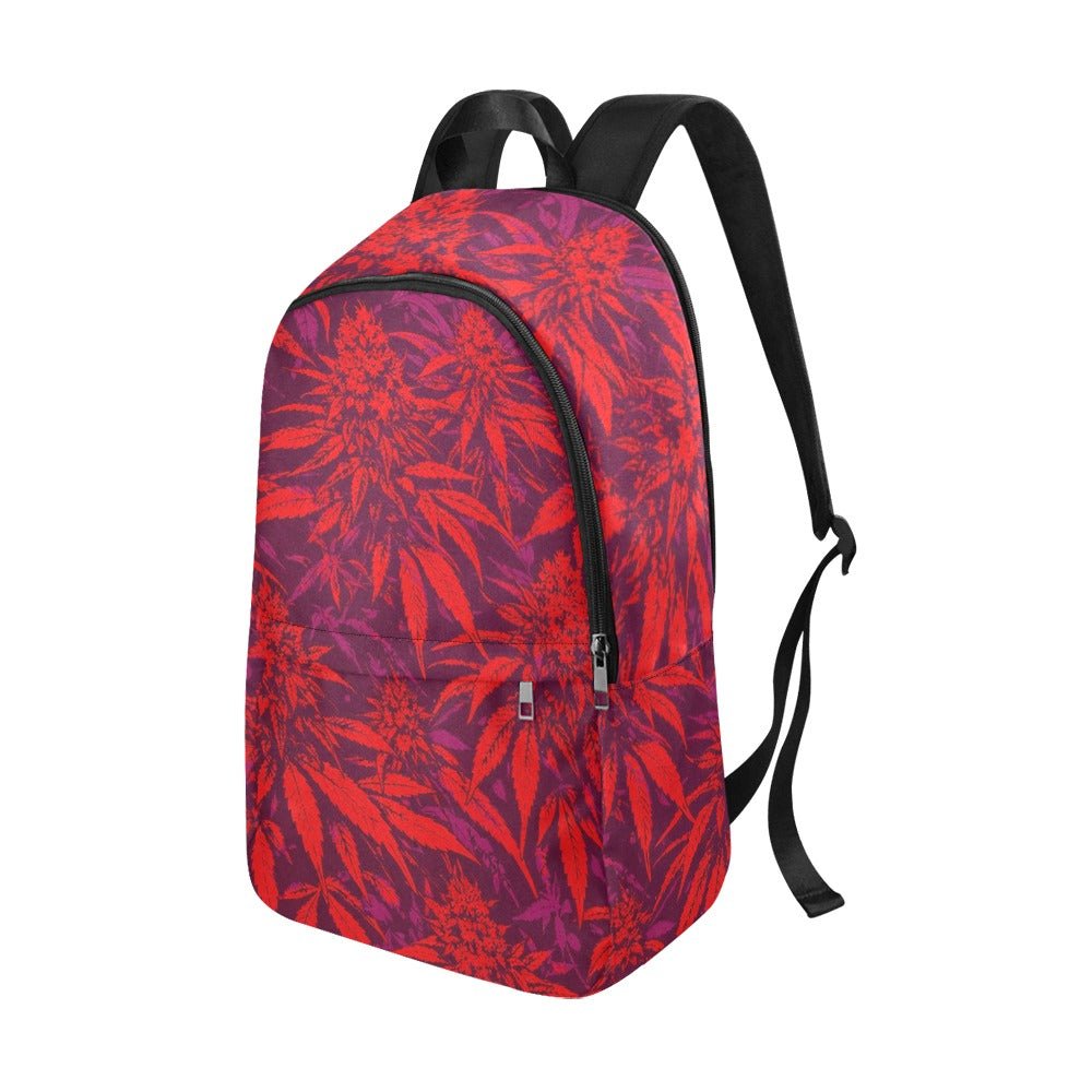 Electric Lettuce Backpack — back view showing straps
