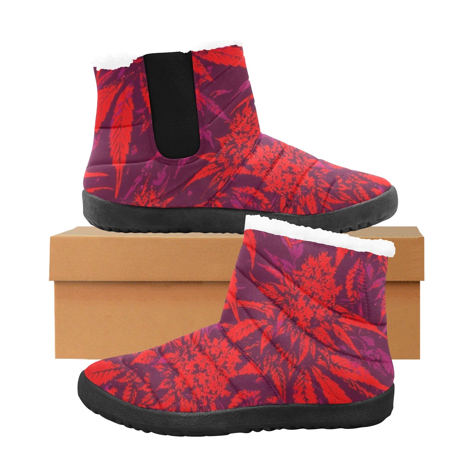 Electric Lettuce Booties — back view