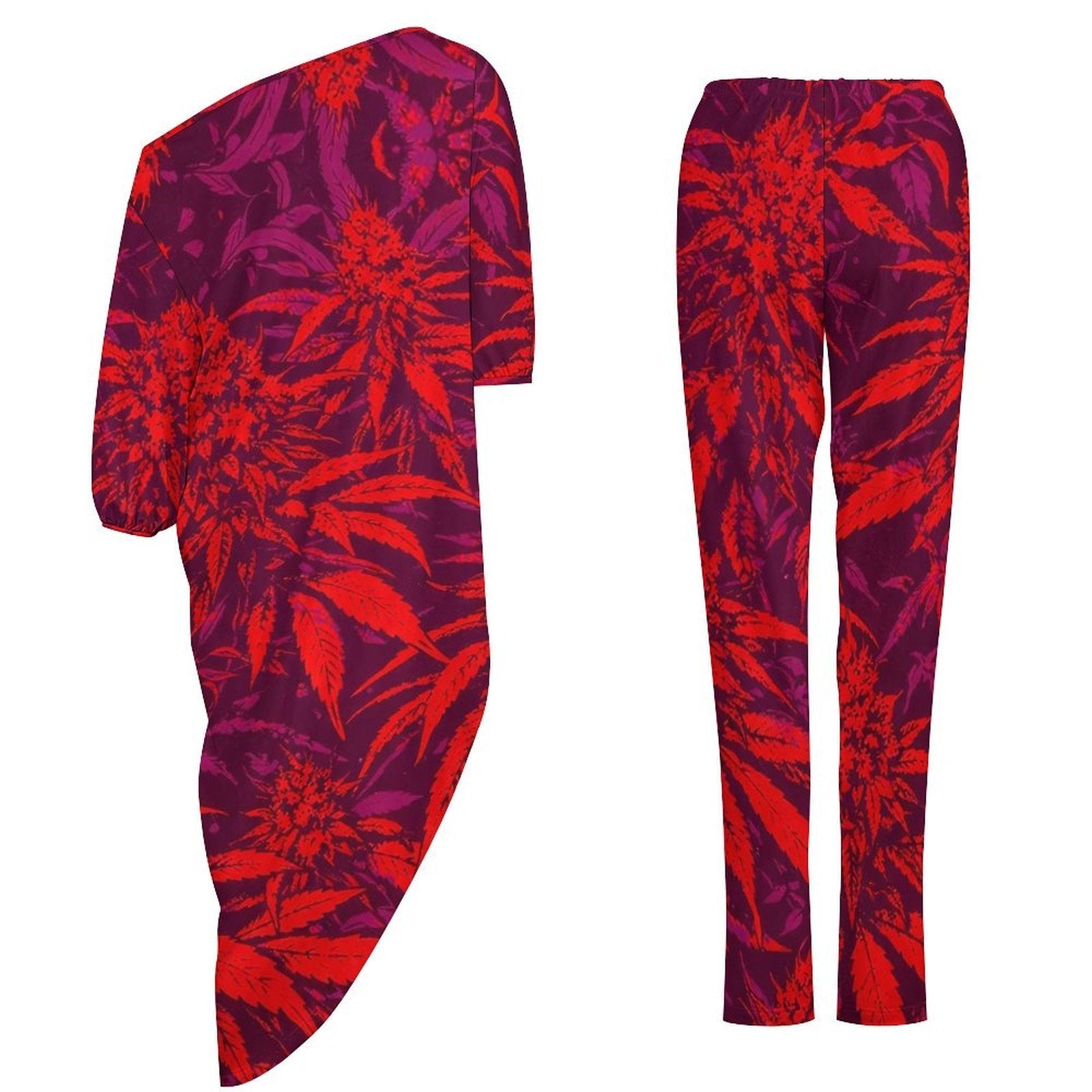 Electric Lettuce Sesh Set — shorts back view